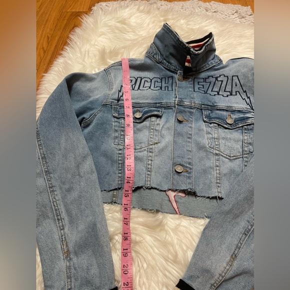 Ricchezza Trust Issues Denim Jacket - Picture 10 of 16